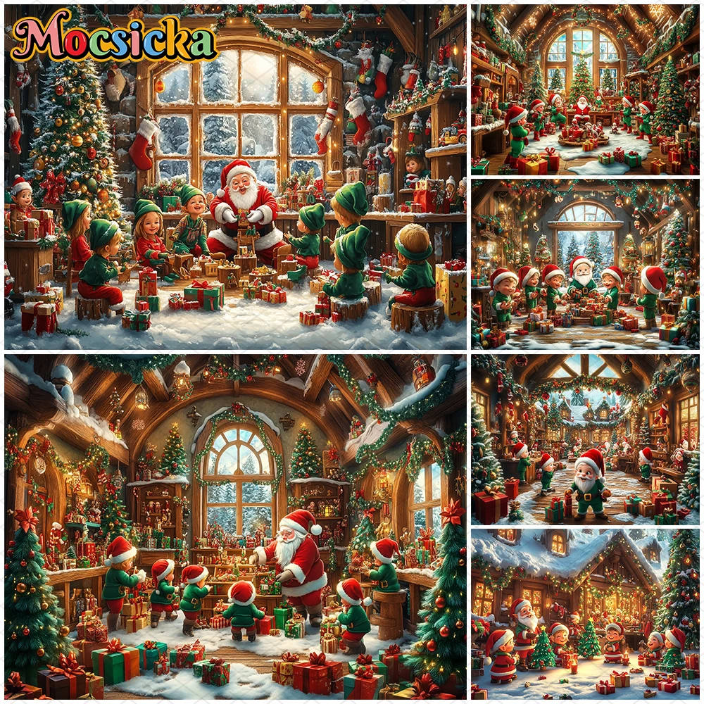 Mocsicka Christmas Photography Background Room Xmas Tree Gifts Santa Claus Decoration Kid Baby Children Photo Backdrop Wallpaper
Mocsicka Christmas Photography Background Room Xmas Tree Gifts Santa Claus Decoration Kid Baby Children Photo Backdrop Wallpaper