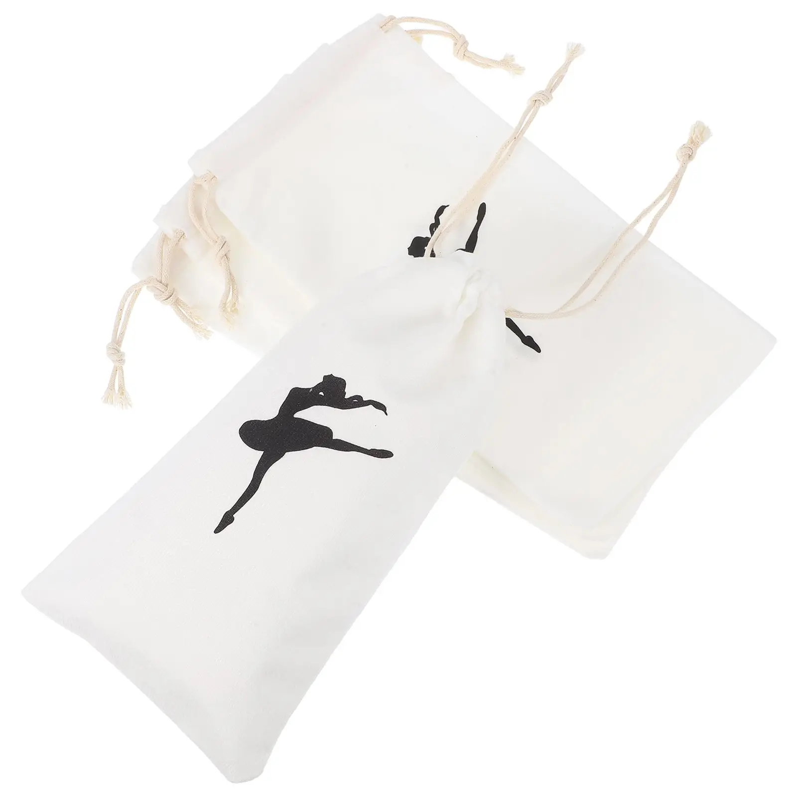 4pcs Canvas Ballet Pointe Shoes Storage Bags Drawstring Dance Accessories Pouches for Women Lightweight Portable Durable
4pcs Canvas Ballet Pointe Shoes Storage Bags Drawstring Dance Accessories Pouches for Women Lightweight Portable Durable