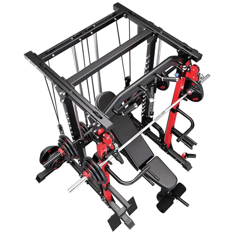 Commercial Fitness Equipment Home Squat and Bench Press Multi-function All-in-one Smith Machine
Commercial Fitness Equipment Home Squat and Bench Press Multi-function All-in-one Smith Machine