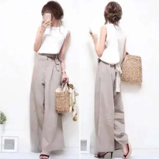 2025 Summer New Round Neck Sleeveless Short Sleeve+strap Wide Leg Pants Two Piece Set
2025 Summer New Round Neck Sleeveless Short Sleeve+strap Wide Leg Pants Two Piece Set