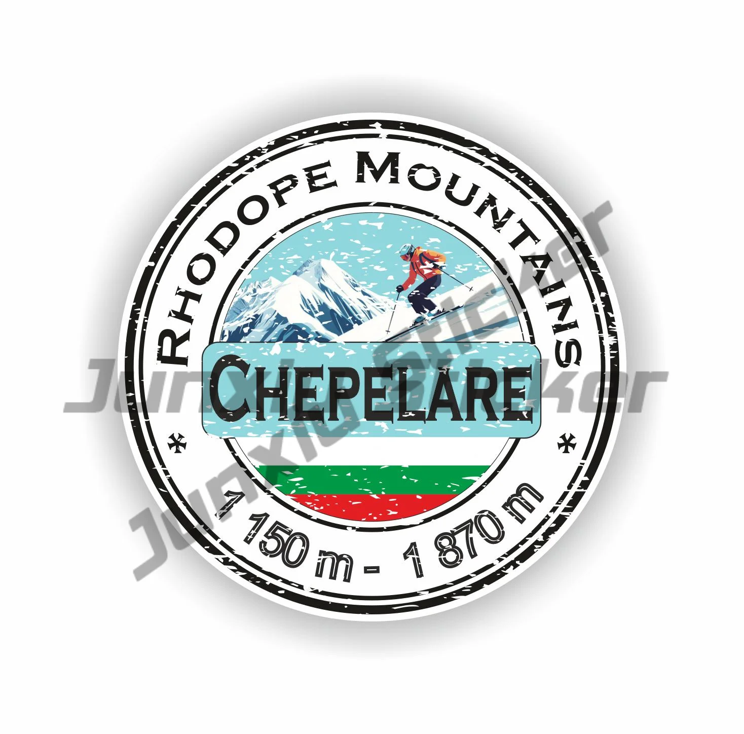 Chepelare Rhodope Mountains Bulgaria Ski Snowboard Sticker Premium Auto Accessories For Bumper Window UV Resistant Decoration
Chepelare Rhodope Mountains Bulgaria Ski Snowboard Sticker Premium Auto Accessories For Bumper Window UV Resistant Decoration