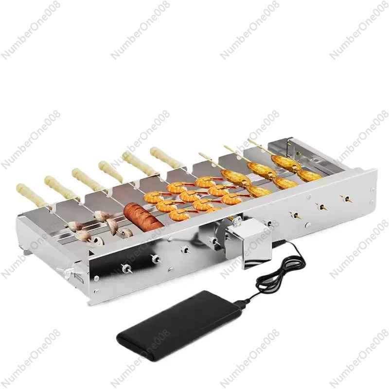 Новая версия автоматического ротационного гриля с регулируемыми шампурами, электрическая машина для приготовления кебаба для барбекю на открытом воздухе
Новая версия автоматического ротационного гриля с регулируемыми шампурами, электрическая машина для приготовления кебаба для барбекю на открытом воздухе