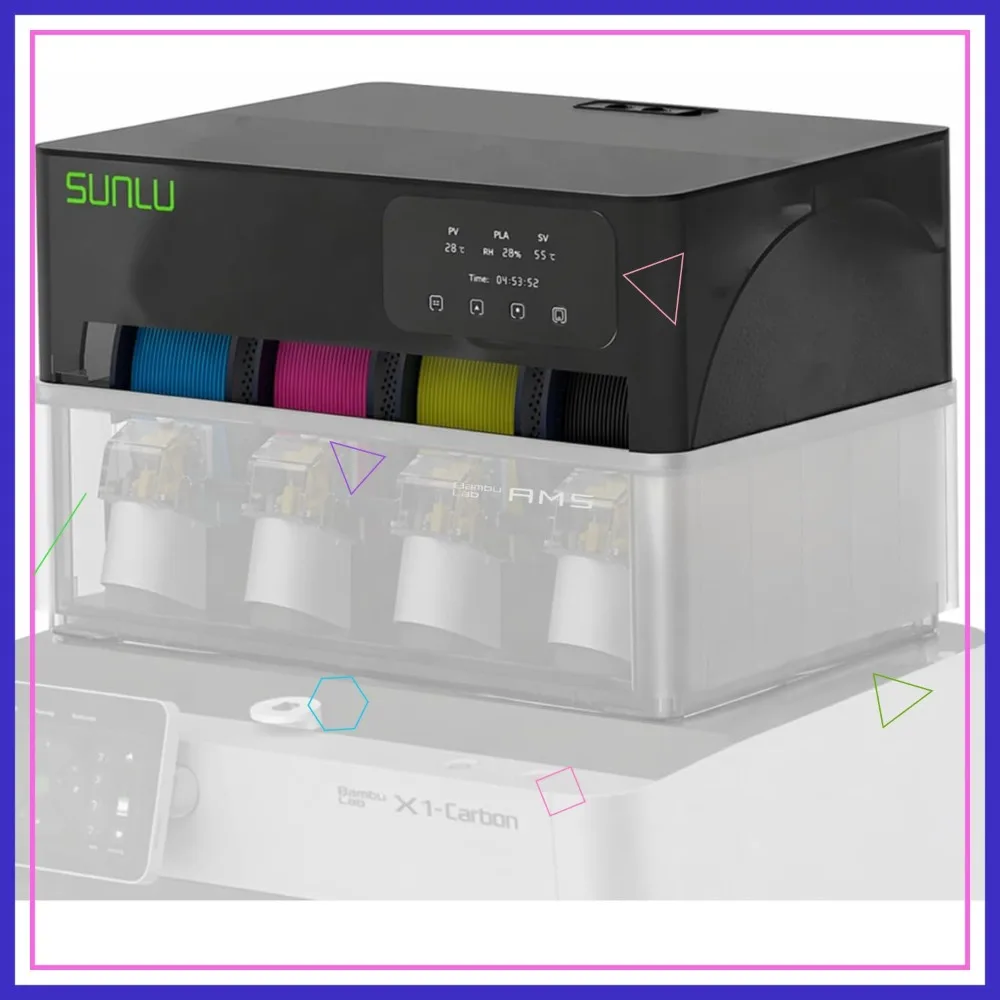 AMS Heater Upgrade for Bambu Lab AMS, Active Drying Function, Prevents Wet Filament, Plug & Play
AMS Heater Upgrade for Bambu Lab AMS, Active Drying Function, Prevents Wet Filament, Plug & Play