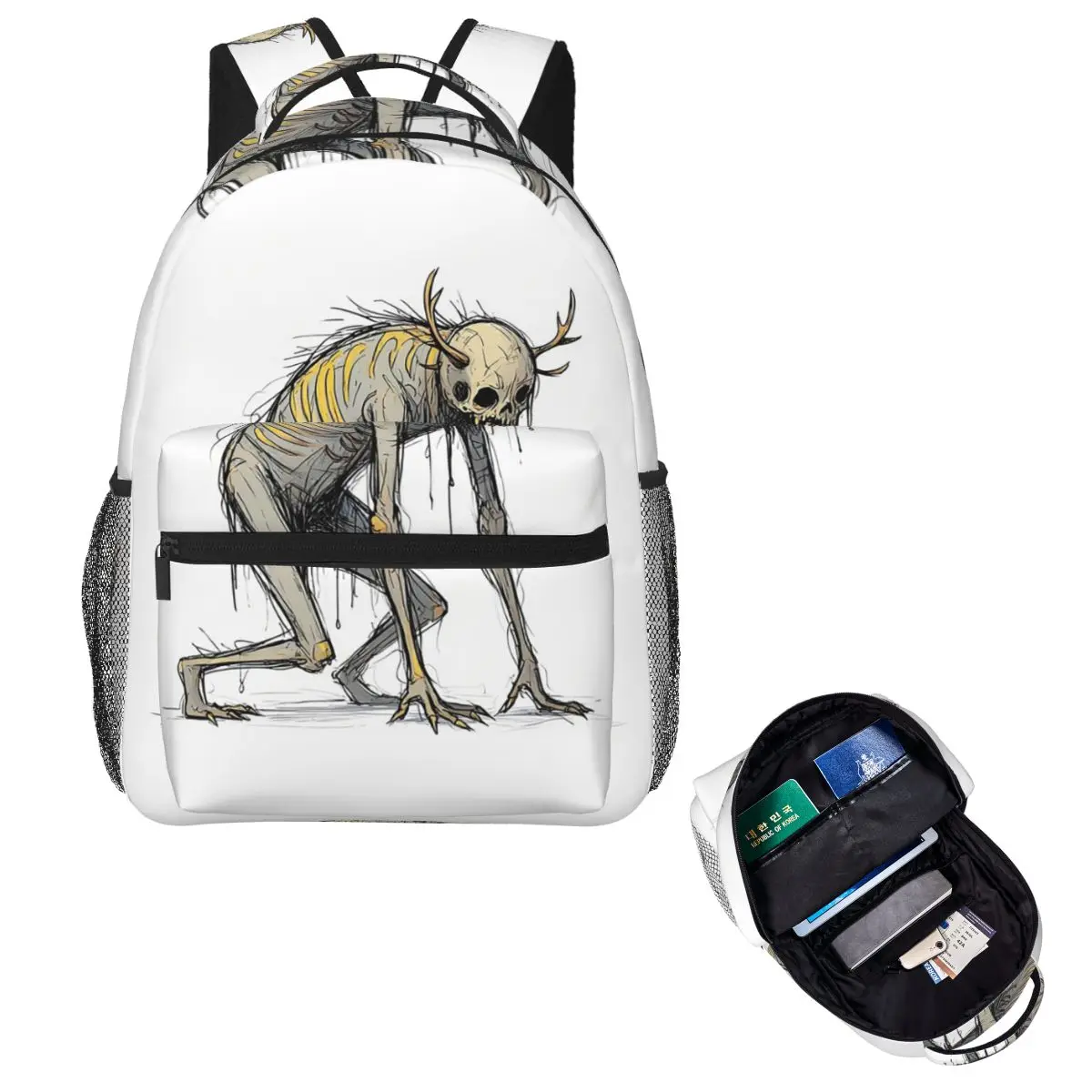 Evil Folklore Man Eating Cannibal Wendigo Monster Student Backpack School Bag Hiking Travel Daypack Fashion Bookbag Shoulder Bag
Evil Folklore Man Eating Cannibal Wendigo Monster Student Backpack School Bag Hiking Travel Daypack Fashion Bookbag Shoulder Bag
