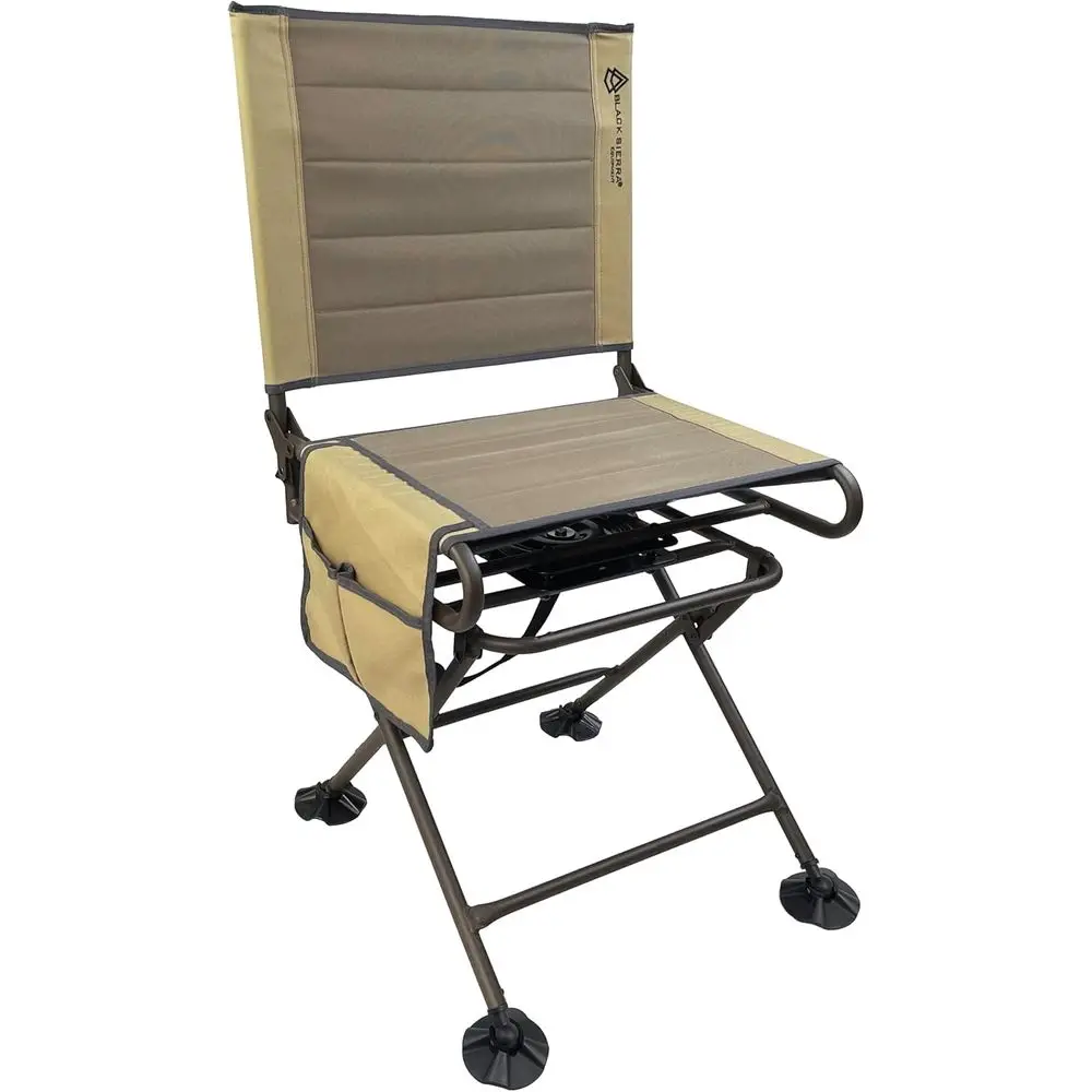 360° Swivel Hunting Chair - 300lbs Capacity, Portable Stealth Seat with All-Terrain Duck Feet
360° Swivel Hunting Chair - 300lbs Capacity, Portable Stealth Seat with All-Terrain Duck Feet