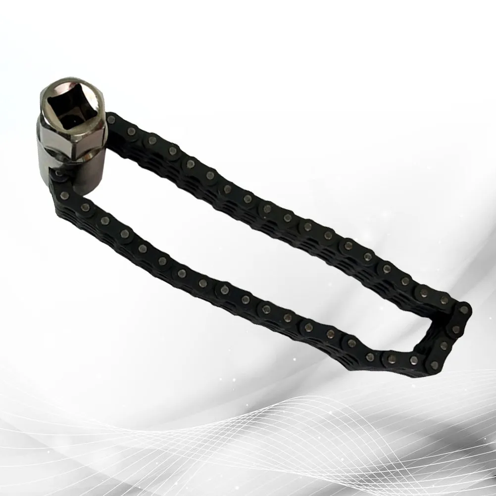 Adjustable Double Chain Oil Filter Wrench Fits 6-125Mm Filters Heavy Duty Steel Removal Tool for Cars Trucks Suvs Motorcycles
Adjustable Double Chain Oil Filter Wrench Fits 6-125Mm Filters Heavy Duty Steel Removal Tool for Cars Trucks Suvs Motorcycles