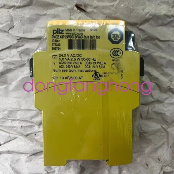 2026 1pc X3p 24vdc 24vac 3n/o 1n/c Safety Relay 777310 Fedex or Dhl Ups Brand New Original Spot Plc
2026 1pc X3p 24vdc 24vac 3n/o 1n/c Safety Relay 777310 Fedex or Dhl Ups Brand New Original Spot Plc