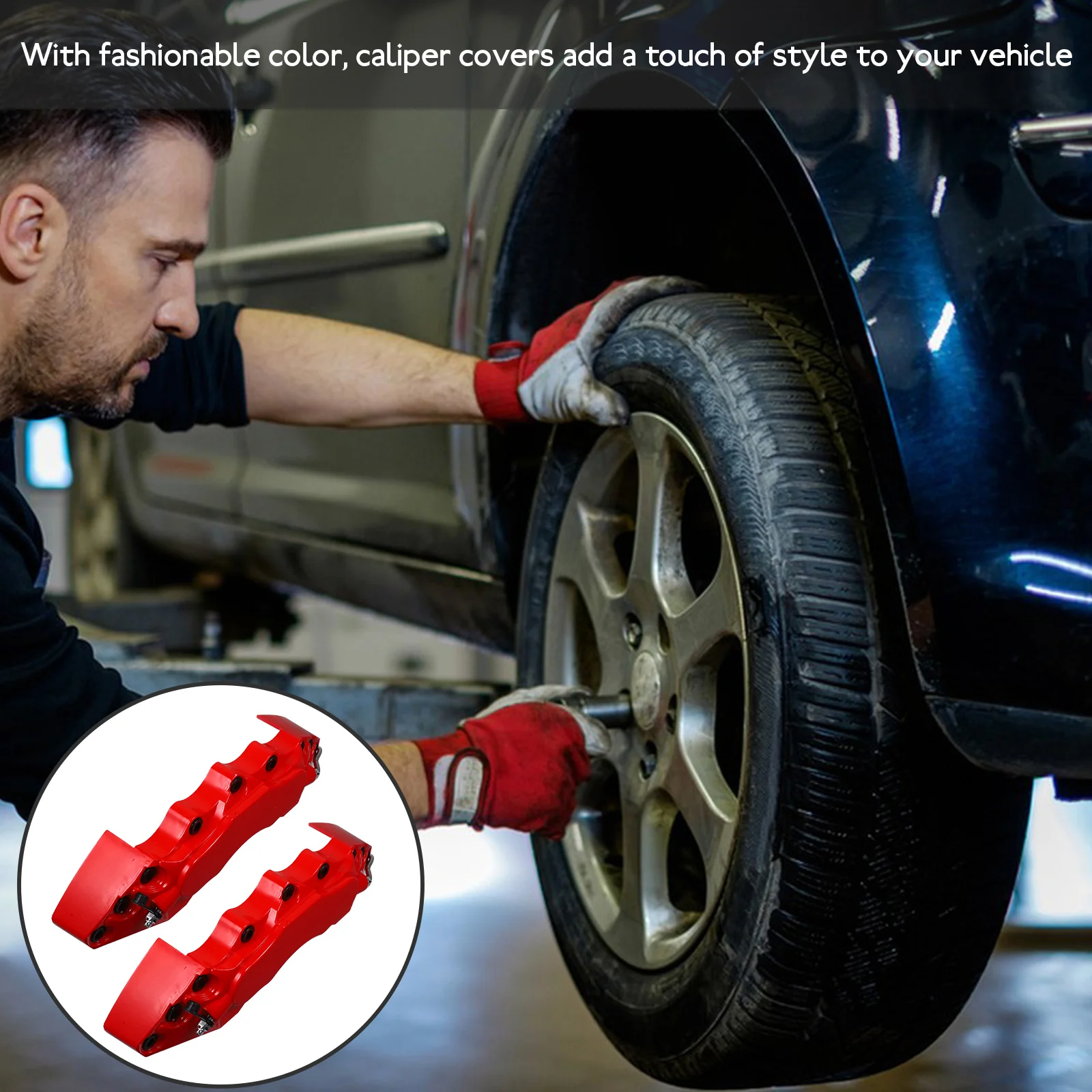 2pcs Brake Covers Large Red ABS Material Rear Wheel Caliper Cover Hub Caliper Cover for Car Accessories
2pcs Brake Covers Large Red ABS Material Rear Wheel Caliper Cover Hub Caliper Cover for Car Accessories