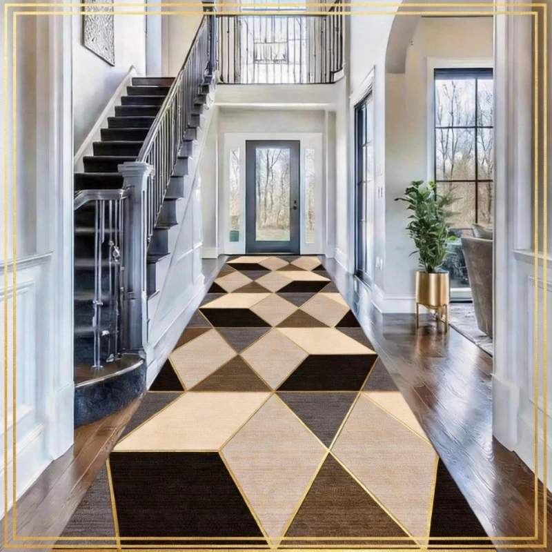 Light Luxury Long Corridor Carpet Non slip Washable Aesthetic Runner Rugs for Home Decoration Stairs Passageway Hall Doorway
Light Luxury Long Corridor Carpet Non slip Washable Aesthetic Runner Rugs for Home Decoration Stairs Passageway Hall Doorway