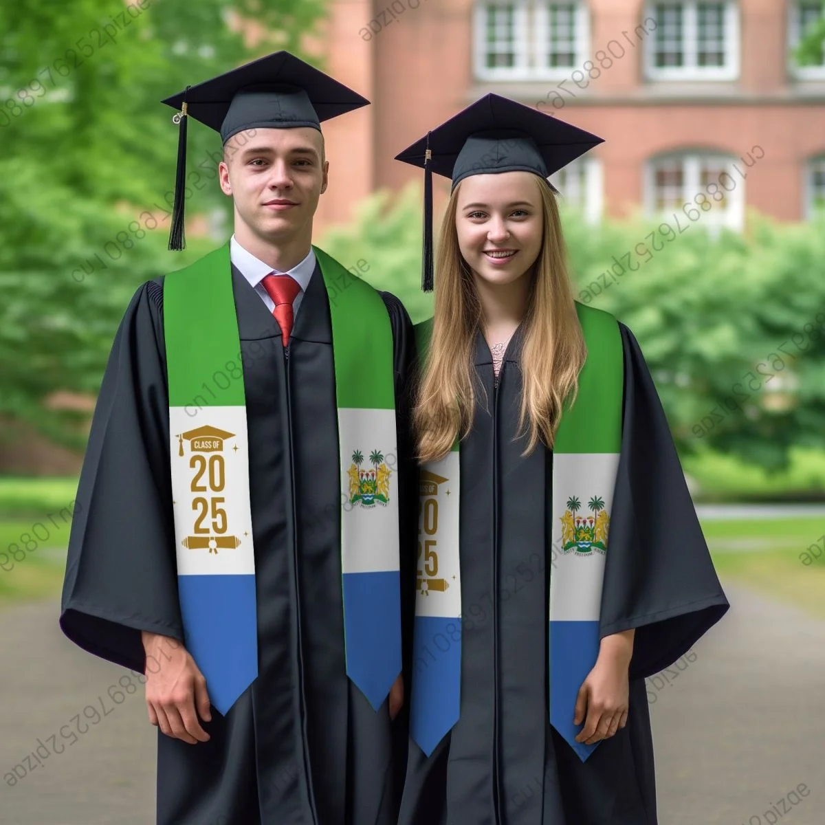 Новый флаг Sierra Leone, унисекс, топ с принтом, выпускной палантин, пояс для взрослых, простой выпускной палантин, класс 2025 года 
Новый флаг Sierra Leone, унисекс, топ с принтом, выпускной палантин, пояс для взрослых, простой выпускной палантин, класс 2025 года