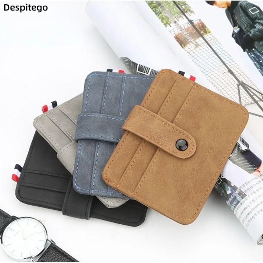 Fashion Men's PU Leather ID Credit Card Holder Wallet Coin Purse Business Slim Money Pocket Case Multi-card Card Holder
Fashion Men's PU Leather ID Credit Card Holder Wallet Coin Purse Business Slim Money Pocket Case Multi-card Card Holder