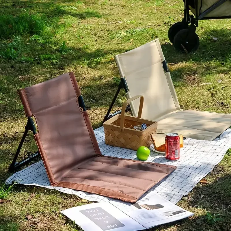 Lightweight Foldable Camping Chair Outdoor Garden Park Single Lazy chairs Backrest Cushion Picnic Camp Folding Back Beach Chairs
Lightweight Foldable Camping Chair Outdoor Garden Park Single Lazy chairs Backrest Cushion Picnic Camp Folding Back Beach Chairs