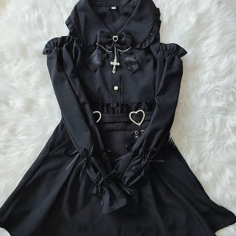 Kawaii Women Shirts Jirai Kei Lolita Y2K Cute Japanese Style Blouse Elegant Long Sleeve Sweet Tops Casual Aesthetic Shirt 2024
Kawaii Women Shirts Jirai Kei Lolita Y2K Cute Japanese Style Blouse Elegant Long Sleeve Sweet Tops Casual Aesthetic Shirt 2024