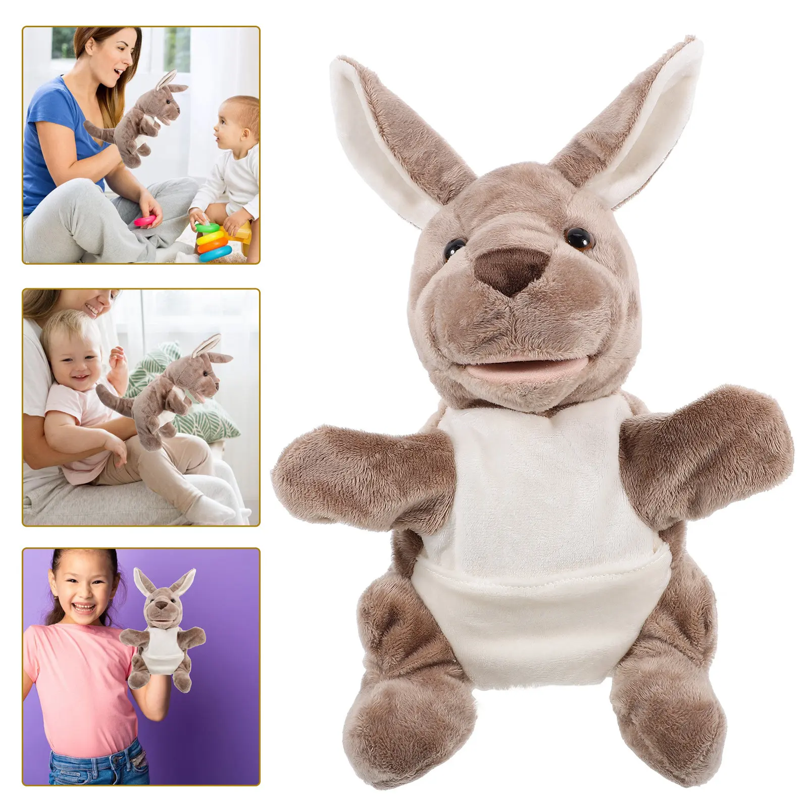 Hand Puppet Animal Interactive Cute Role Play Storytelling Cartoon Performance Prop Kid Educational Play Animal Hand Puppets
Hand Puppet Animal Interactive Cute Role Play Storytelling Cartoon Performance Prop Kid Educational Play Animal Hand Puppets