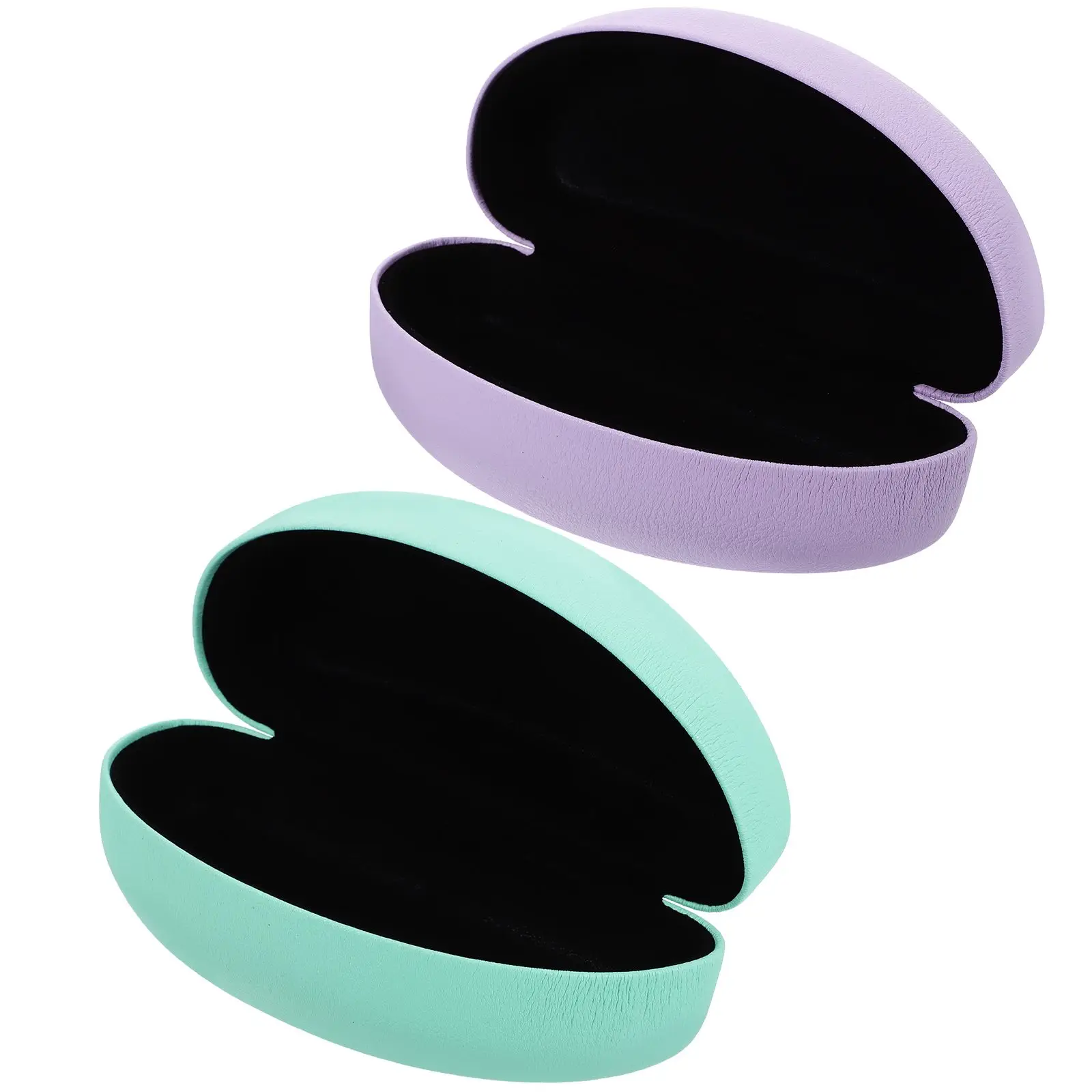 2 Pcs Hard Shell Eyeglass Eyeglass Cases Holder Hard Glasses Case Compact Travel Green Purple Glasses
2 Pcs Hard Shell Eyeglass Eyeglass Cases Holder Hard Glasses Case Compact Travel Green Purple Glasses