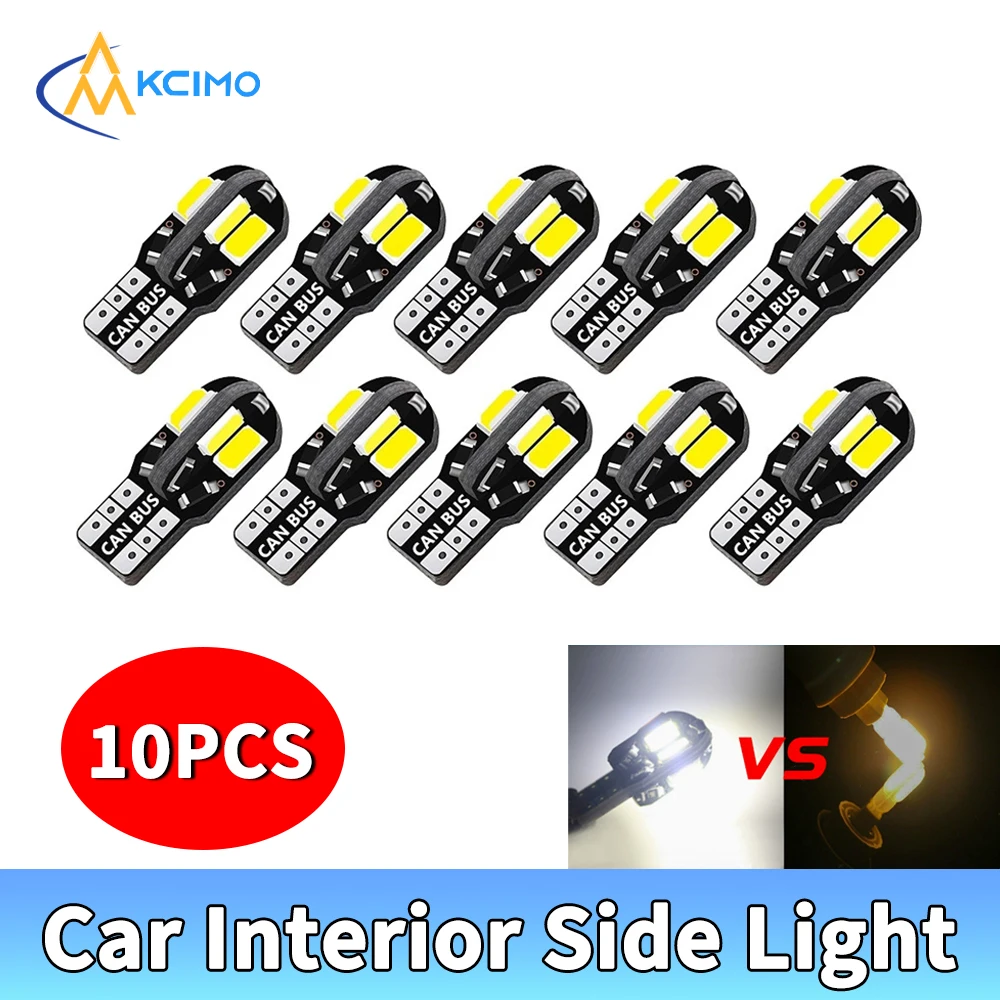 10Pcs W5W T10 LED CANBUS 194 168 3030 SMD 600LM Car Interior Dome Light Reading Lamp Side Marker Light License Plate Light 12V
10Pcs W5W T10 LED CANBUS 194 168 3030 SMD 600LM Car Interior Dome Light Reading Lamp Side Marker Light License Plate Light 12V