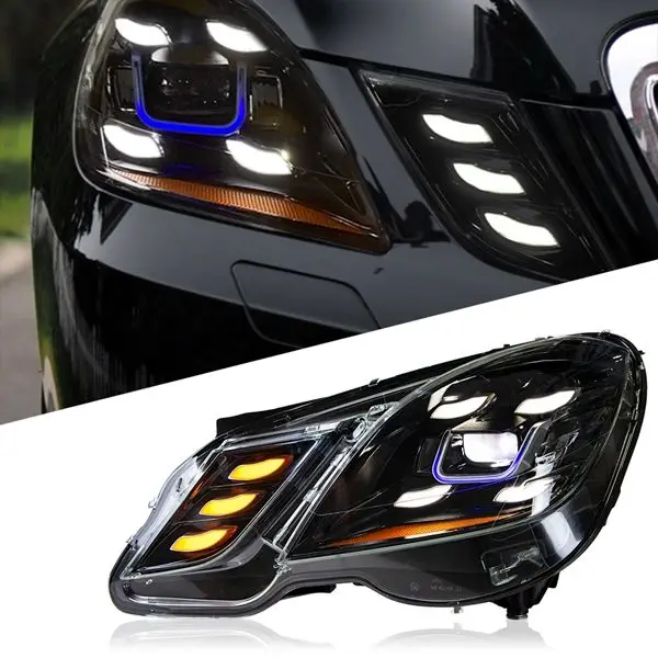 Suitable for E-Class W212 2010-2013 LED Headlight Assembly LED DRL Sequential Turn Signal Dual LED Headlights
Suitable for E-Class W212 2010-2013 LED Headlight Assembly LED DRL Sequential Turn Signal Dual LED Headlights