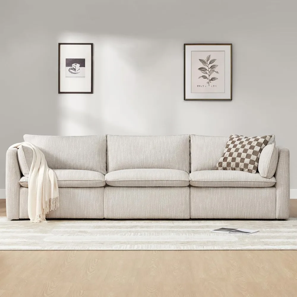 Sectional Modular Down Filled Sofa, Comfty Feather 3 Seat Cloud Couch, FSC Certified Modern Deep Seat Sectional for Living Room
Sectional Modular Down Filled Sofa, Comfty Feather 3 Seat Cloud Couch, FSC Certified Modern Deep Seat Sectional for Living Room