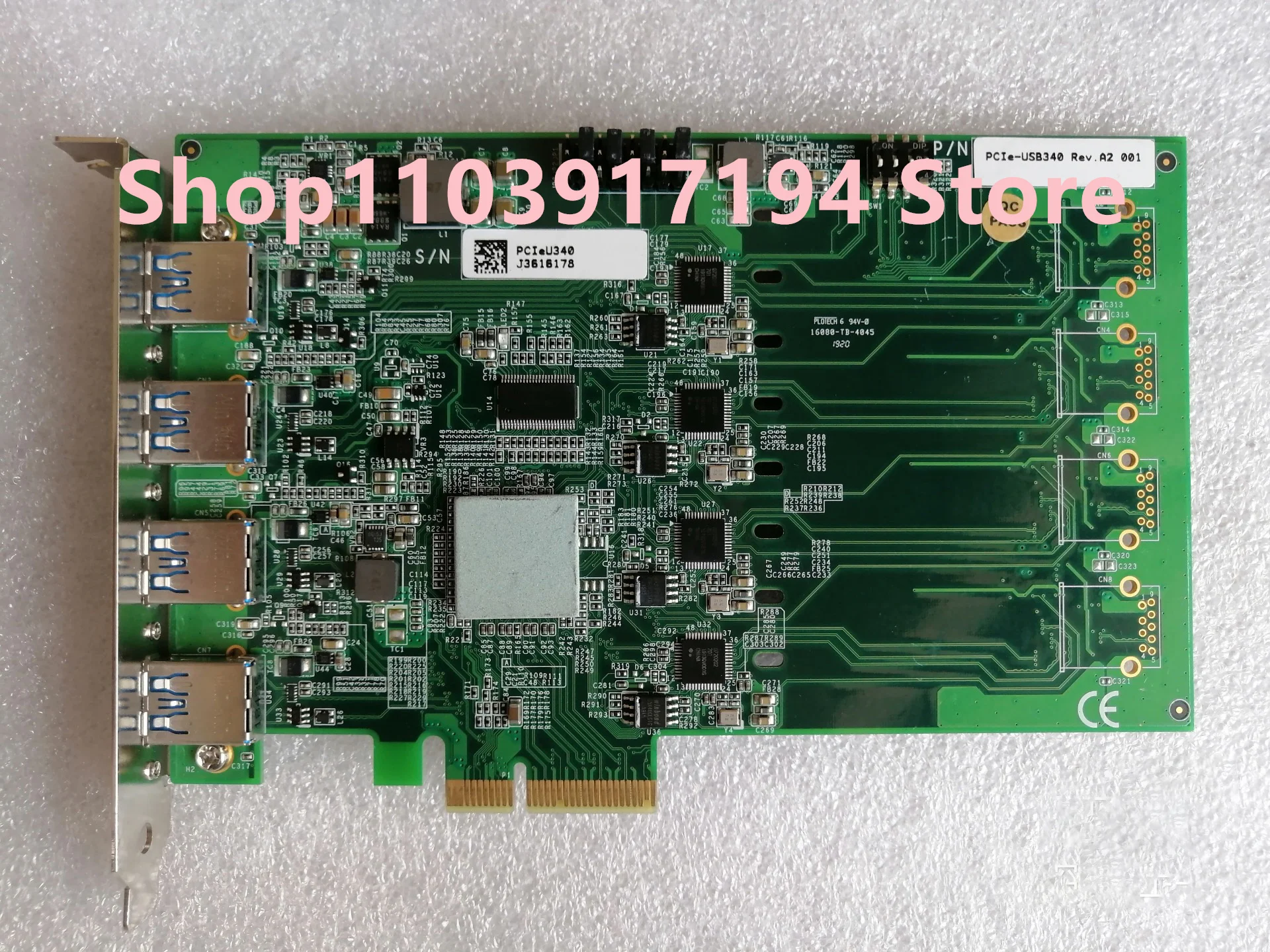 PCIE-USB340 PCIE-USB340 REV.A2 Карта сбора видеоизображения
PCIE-USB340 PCIE-USB340 REV.A2 Карта сбора видеоизображения