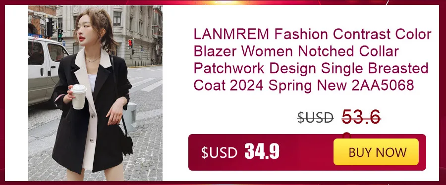 LANMREM Temperament Short Trench For Women Lapel Single Breasted Solid Color Pockets Design Coat 2026 Spring Autumn New 2Z2225 50 Sb7b1c9ad956641279502f10f96abefdek