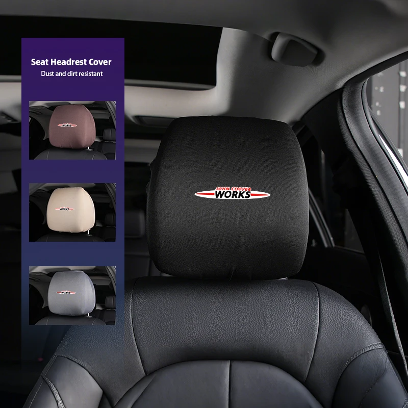 Universal Car Headrest Cover Anti-Dirty Elastic Protective Pad Protectors Accessories For MINI WORKS Cooper F55 F56 R60 R59 R58
Universal Car Headrest Cover Anti-Dirty Elastic Protective Pad Protectors Accessories For MINI WORKS Cooper F55 F56 R60 R59 R58