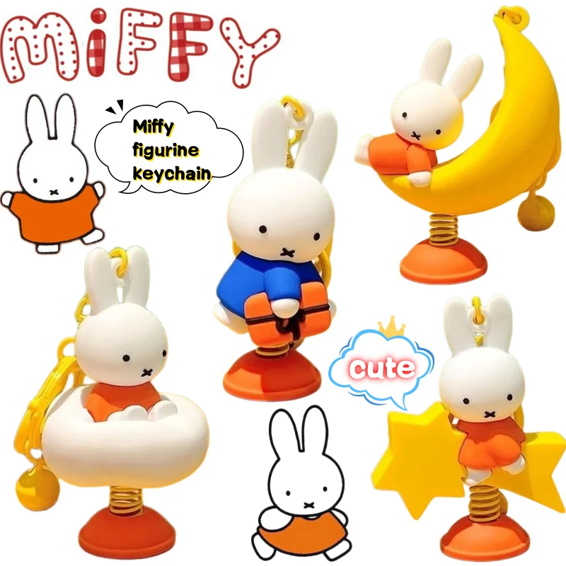 New Miffy figurine high-appearance cartoon rabbit doll rocking toy creative couple car desktop ornament keychain pendant gift
New Miffy figurine high-appearance cartoon rabbit doll rocking toy creative couple car desktop ornament keychain pendant gift