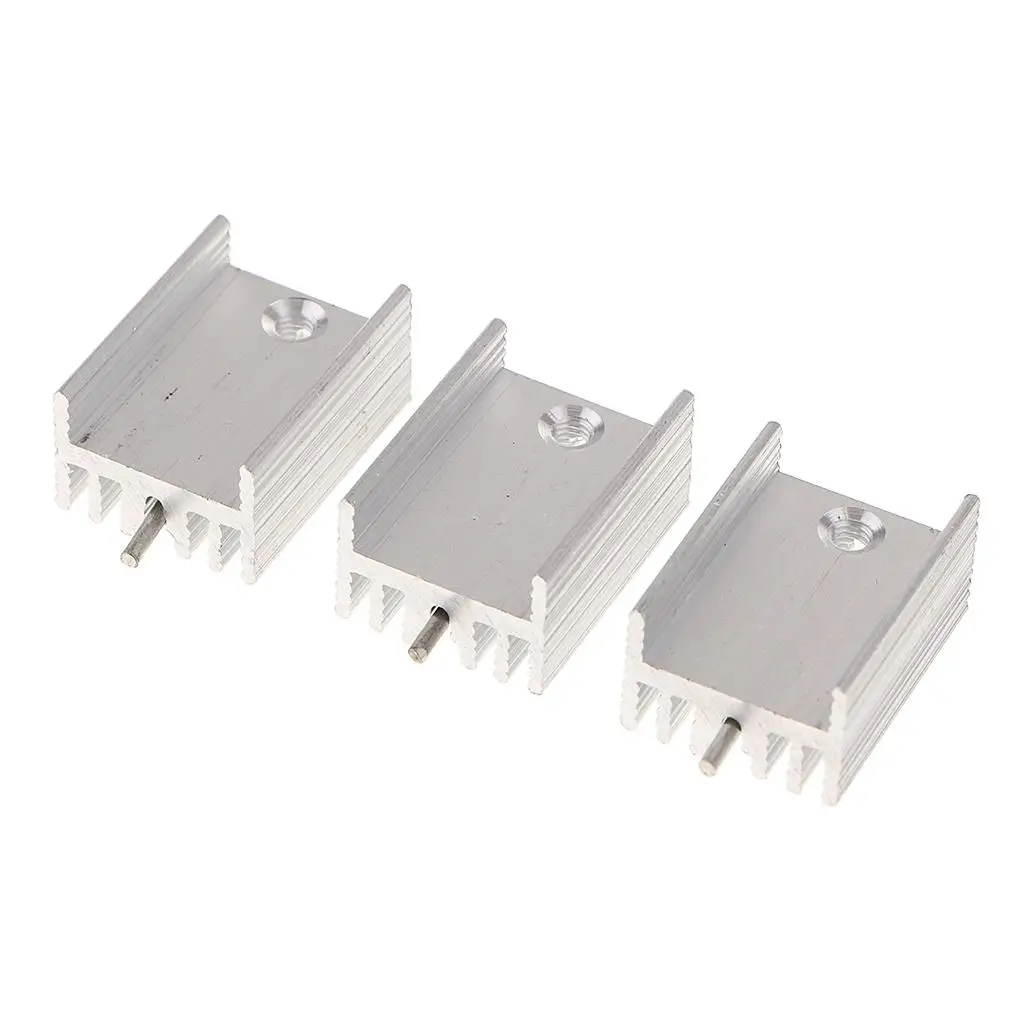 Aluminum Profile Heatsink Radiator for Transistor Cooling with Screws Size 15x11x21mm 100 Pieces
Aluminum Profile Heatsink Radiator for Transistor Cooling with Screws Size 15x11x21mm 100 Pieces