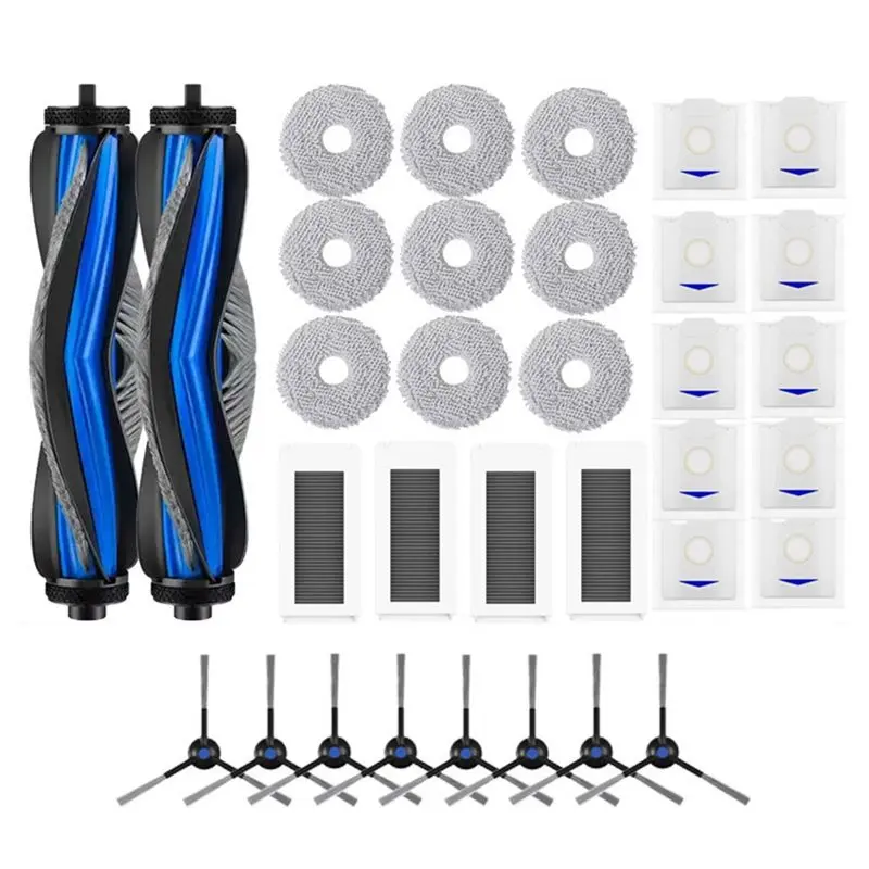 A50Q-Replacement Main Side Brush Hepa Filter Mop Dust Bag For Ecovacs Debot N30 Omni/N30 Pro Omni Robot Vacuum Cleaner Accessori
A50Q-Replacement Main Side Brush Hepa Filter Mop Dust Bag For Ecovacs Debot N30 Omni/N30 Pro Omni Robot Vacuum Cleaner Accessori