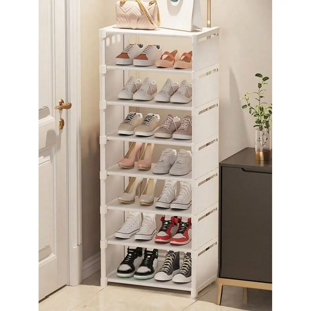 Single Row Shoe Rack, MultiLayered Storage Space Saving Shoe Cabinet, Can Be Freely Assembled, Suitable For Bedrooms, Living Ro
Single Row Shoe Rack, MultiLayered Storage Space Saving Shoe Cabinet, Can Be Freely Assembled, Suitable For Bedrooms, Living Ro