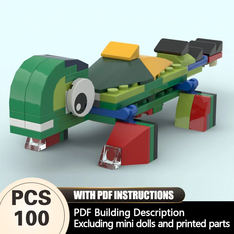 Creators Animal Series Model MOC Building Bricks Sphenodon Guntheri Modular Technology Gifts Holiday Assemble Children Toys Suit
Creators Animal Series Model MOC Building Bricks Sphenodon Guntheri Modular Technology Gifts Holiday Assemble Children Toys Suit