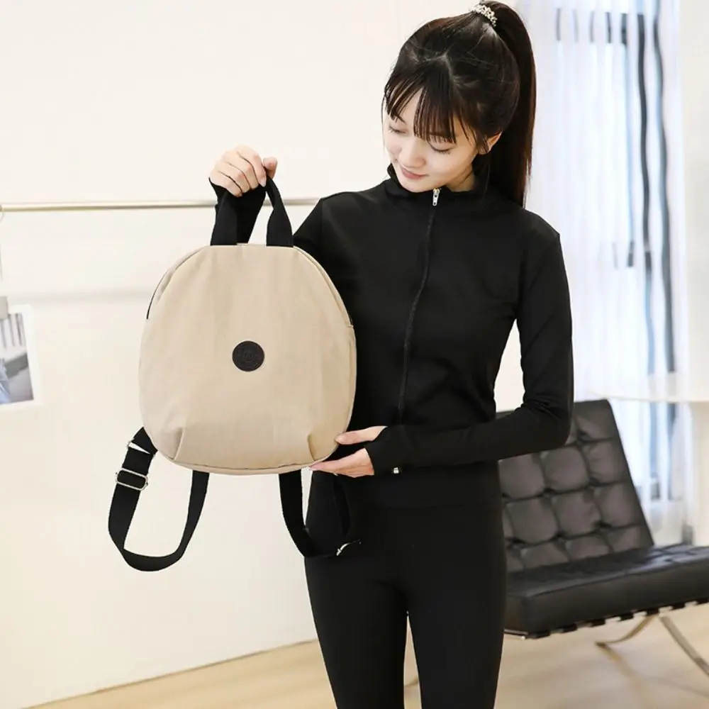 Sweet Korean Style Swimming Nylon Backpack Solid Color Nylon Round Shape Shoulder Bag Tote Bag Niche Design Fitness Bag Women
Sweet Korean Style Swimming Nylon Backpack Solid Color Nylon Round Shape Shoulder Bag Tote Bag Niche Design Fitness Bag Women