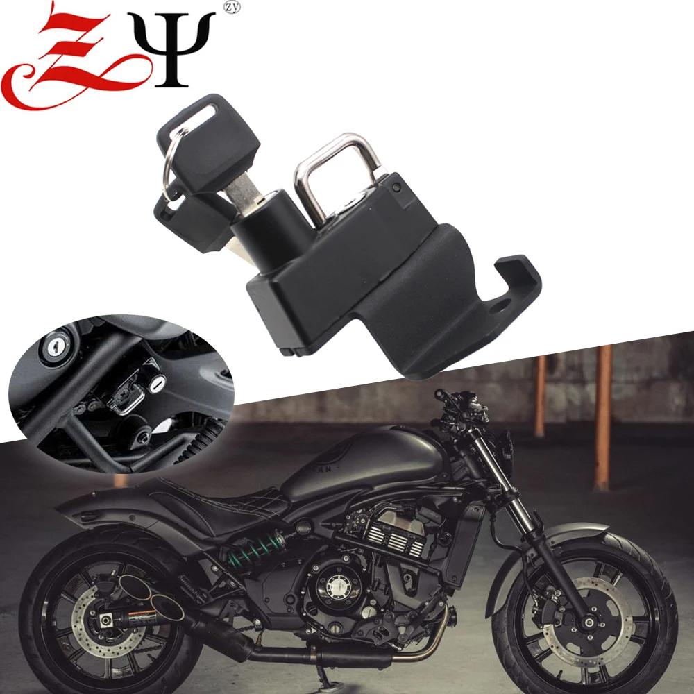 Замок для мотоциклетного шлема Kawasaki VN650 Vulcan S 650 2015-2019 с защитой от кражи
Замок для мотоциклетного шлема Kawasaki VN650 Vulcan S 650 2015-2019 с защитой от кражи