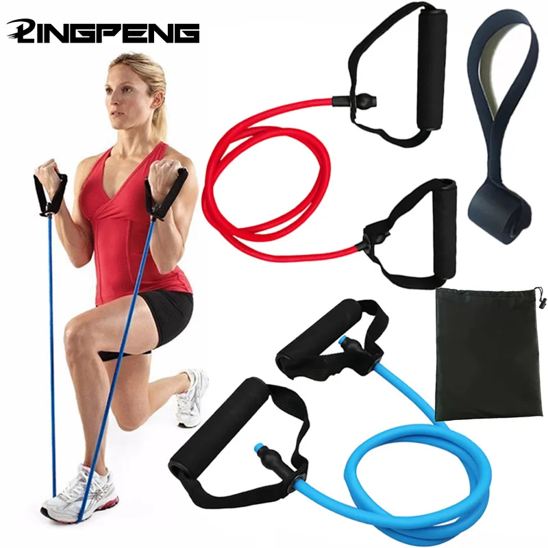 Resistance Bands with Handles Yoga Pull Rope Elastic Fitness Exercise Tube Band for Elderly Children Women Home Training
Resistance Bands with Handles Yoga Pull Rope Elastic Fitness Exercise Tube Band for Elderly Children Women Home Training