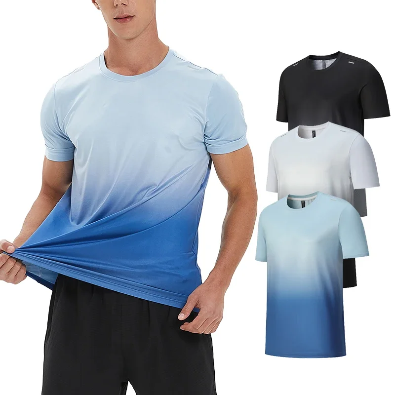 Men's Fitness Short Sleeve T-shirt Tennis and Basketball Sportswear Summer Breathable Running Shirt Gym Workout Shirts
Men's Fitness Short Sleeve T-shirt Tennis and Basketball Sportswear Summer Breathable Running Shirt Gym Workout Shirts