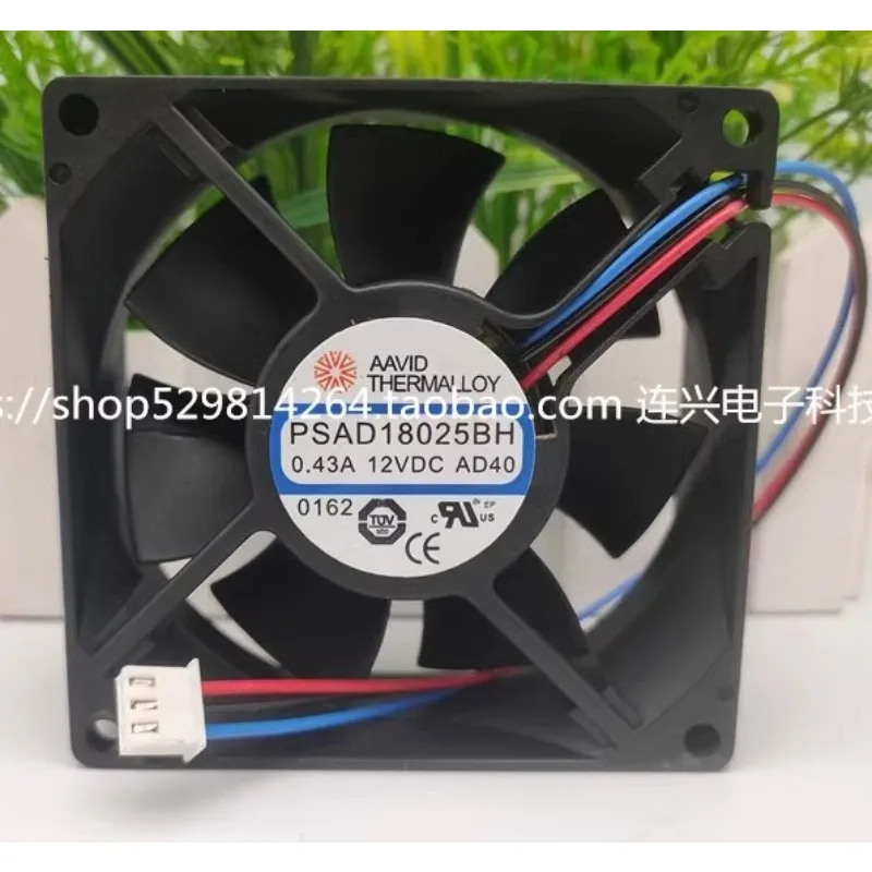 НОВЫЙ вентилятор-кулер для AAVID THERMALLY PSAD18025BH 12 В 0,43 А, блок питания процессора, вентилятор 80*80*25 мм
НОВЫЙ вентилятор-кулер для AAVID THERMALLY PSAD18025BH 12 В 0,43 А, блок питания процессора, вентилятор 80*80*25 мм
