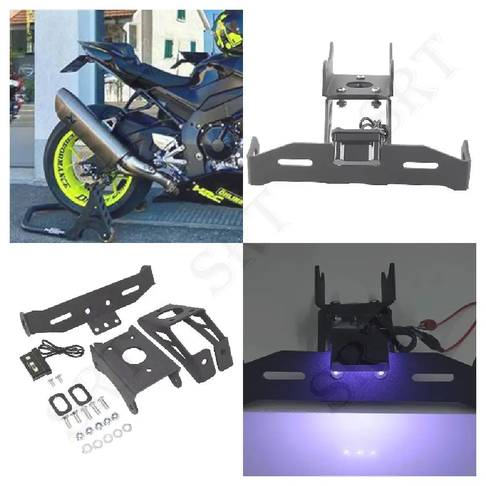 Fit For Honda CBR1000 RR RR-R Fireblade SP Motorcycle Accessories LED lighting Lamp Bracket Rear license Plate Holder 2017-2024
Fit For Honda CBR1000 RR RR-R Fireblade SP Motorcycle Accessories LED lighting Lamp Bracket Rear license Plate Holder 2017-2024