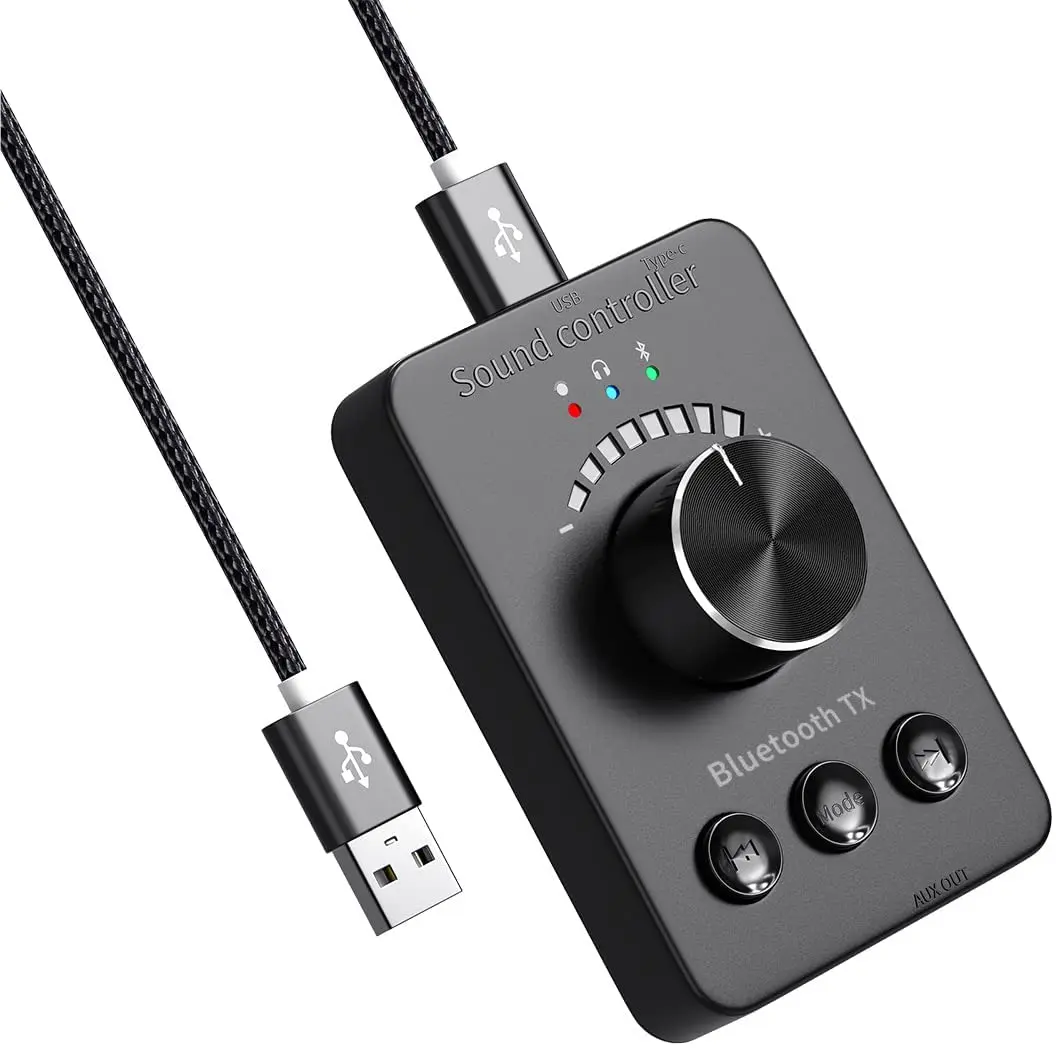 Juxin Desktop Bluetooth Adapter 5.1 Desktop Volume Controller Computer Host External Wireless Headset Cp100
Juxin Desktop Bluetooth Adapter 5.1 Desktop Volume Controller Computer Host External Wireless Headset Cp100