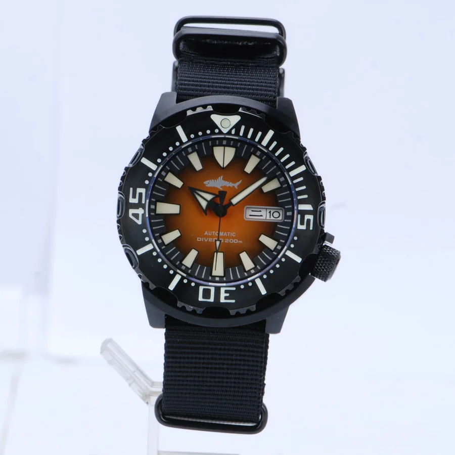 HEIMDALLR Mens Dive Watches Men Automatic Watch Sport 200m Waterproof Mechanical Wristwatch C3 Luminous Sapphire Mirror Black
HEIMDALLR Mens Dive Watches Men Automatic Watch Sport 200m Waterproof Mechanical Wristwatch C3 Luminous Sapphire Mirror Black