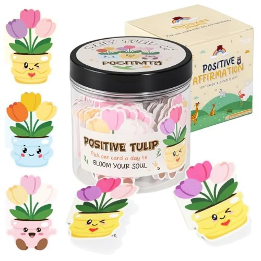 Jar 60 Affirmation Cards Birthday Gifts for Women Friendship Gifts Teacher Coworker Best Friend Boss Nurse Coworkers Self Care
Jar 60 Affirmation Cards Birthday Gifts for Women Friendship Gifts Teacher Coworker Best Friend Boss Nurse Coworkers Self Care