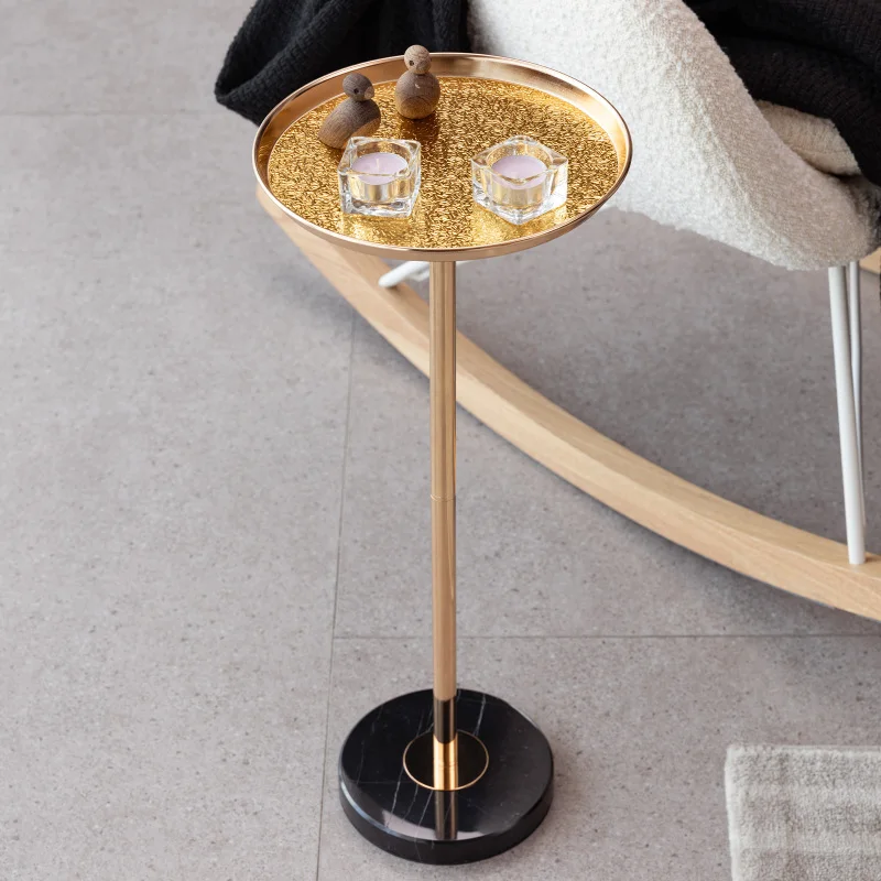Adjustable Side Table, Small Tea Martini Table, Gold, Natural Marble Decorative Pedestal End Table for Display and Storage
Adjustable Side Table, Small Tea Martini Table, Gold, Natural Marble Decorative Pedestal End Table for Display and Storage