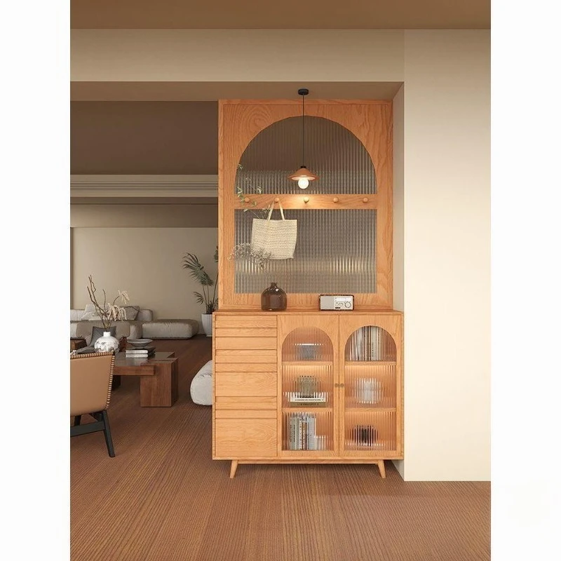 Partition Living Room Blocks Retro Medieval Style Entry, and The Creative Arc of The Entrance Cabinet
Partition Living Room Blocks Retro Medieval Style Entry, and The Creative Arc of The Entrance Cabinet