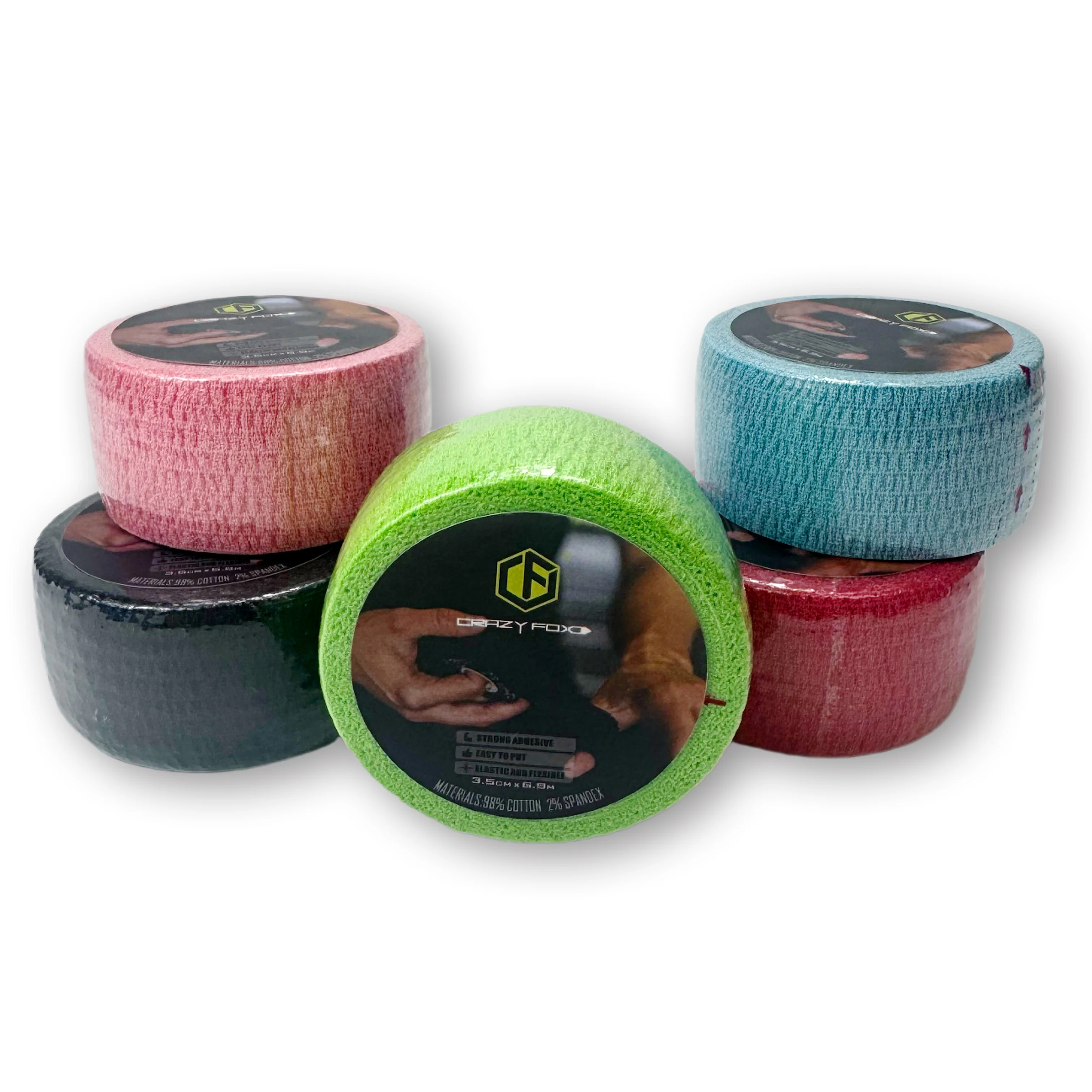 Weightlifting Hook Grip Tape Cotton Light Stretch EAB Bandage Tape Adhesive Premium Adhesive Protects Thumb Fingers Hand
Weightlifting Hook Grip Tape Cotton Light Stretch EAB Bandage Tape Adhesive Premium Adhesive Protects Thumb Fingers Hand