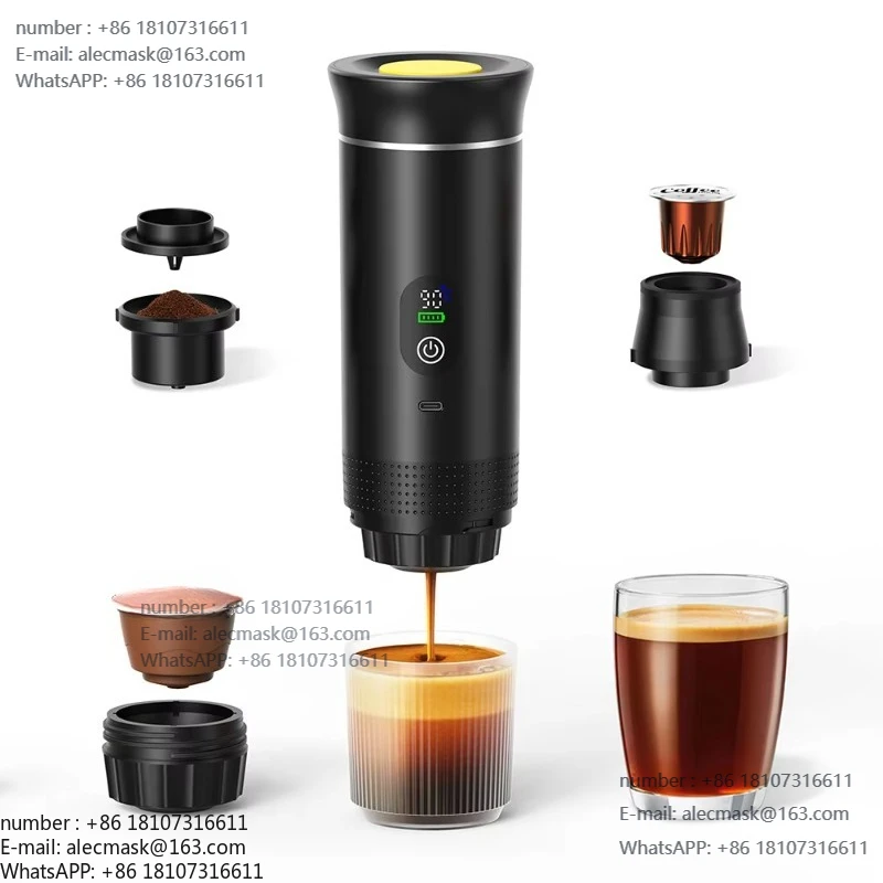 2025 Light Emitting Diode Display Portable Espresso Maker 20Bar 3 in 1 Automatic USB Electric Coffee Maker Travel Outdoor
2025 Light Emitting Diode Display Portable Espresso Maker 20Bar 3 in 1 Automatic USB Electric Coffee Maker Travel Outdoor