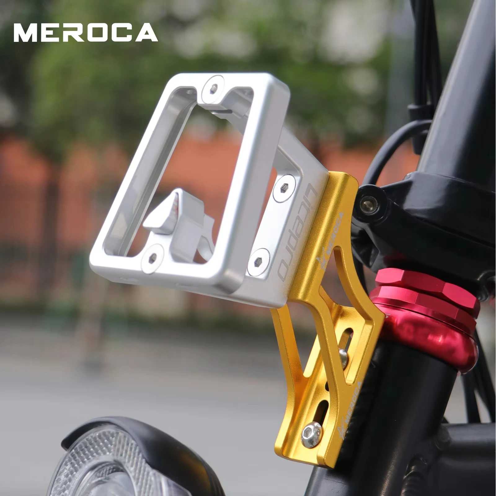 MEROCA Folding Bicycle Front Bag Raised Base Aluminum Alloy Front Carrier Mount Adapter Raiser For Dahon Brompton Folding Bike
MEROCA Folding Bicycle Front Bag Raised Base Aluminum Alloy Front Carrier Mount Adapter Raiser For Dahon Brompton Folding Bike