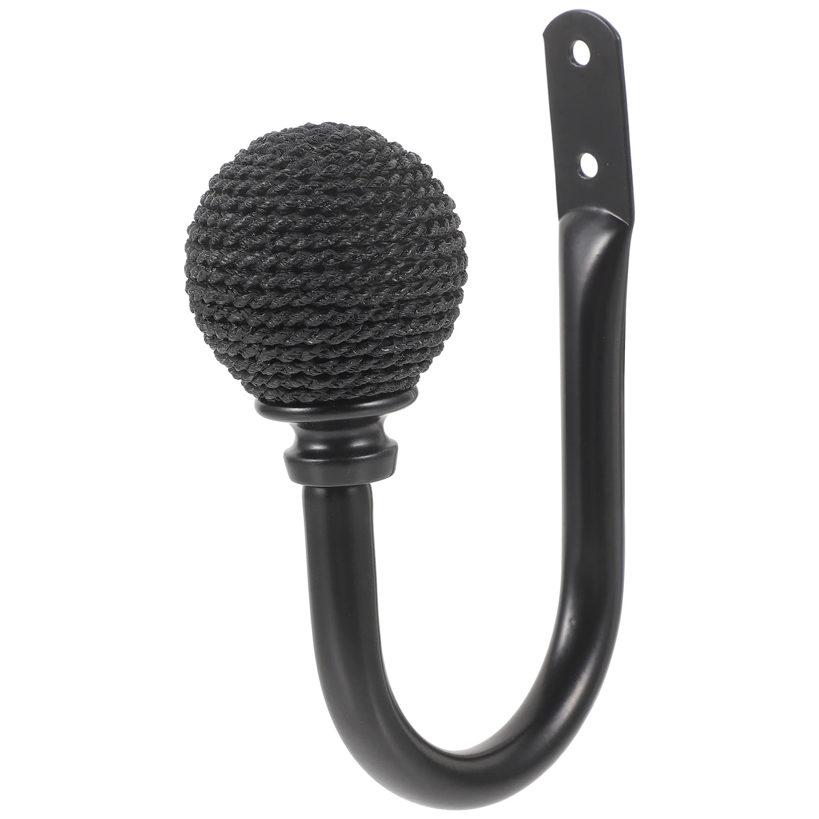 Black Curtain Wall Hooks Resin Holders Sturdy Living Bedroom Bathroom Decorative Rope Drapery Tiebacks
Black Curtain Wall Hooks Resin Holders Sturdy Living Bedroom Bathroom Decorative Rope Drapery Tiebacks