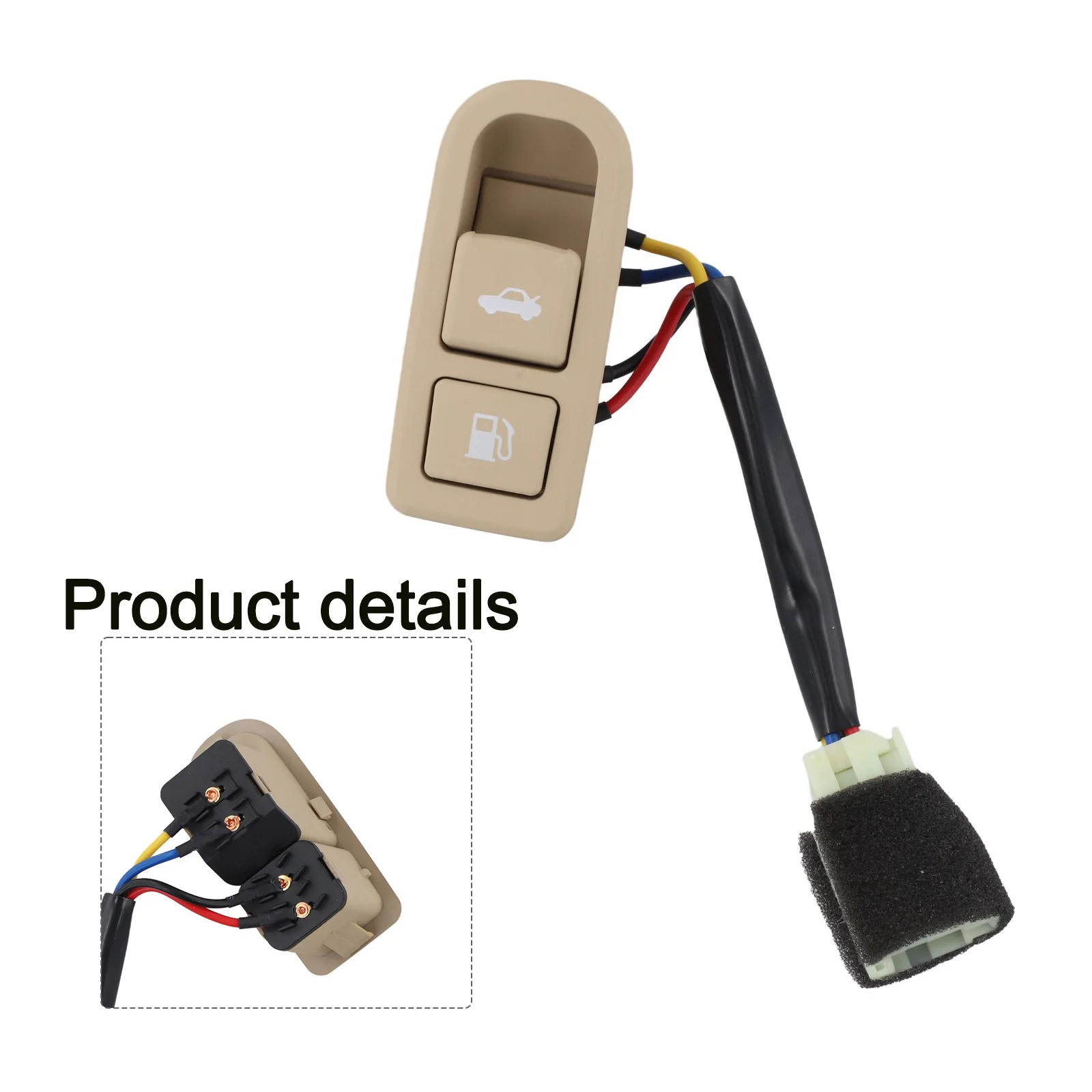 Replacement Fuel Door Opener Release Button 935553K000 Compatible with For Hyundai For Sonata 06 08 and Optima 09 10
Replacement Fuel Door Opener Release Button 935553K000 Compatible with For Hyundai For Sonata 06 08 and Optima 09 10