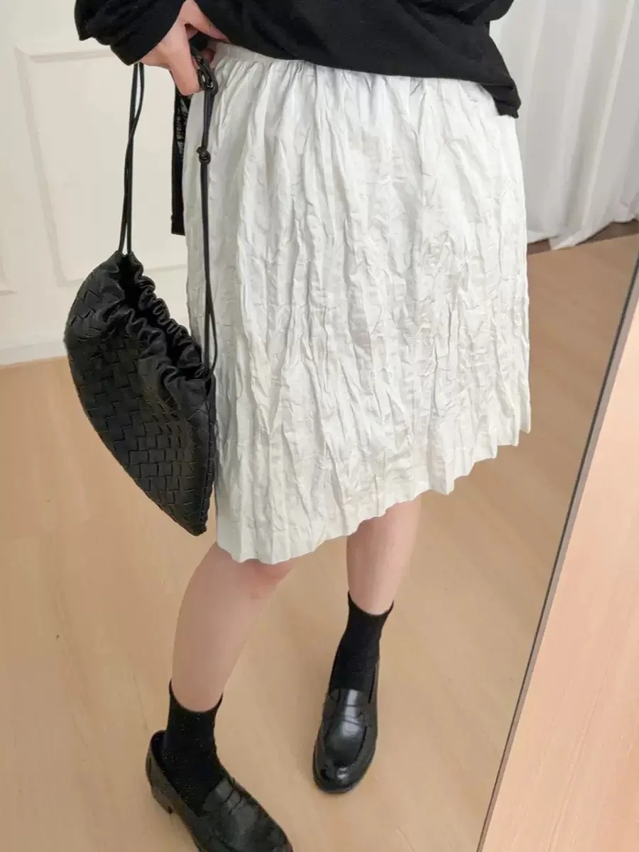 Salt Series Textured Pleated Mid-Length A-Line Skirt Women's Summer New Elastic Waist Versatile Skirt Cotton No-Iron Treatment
Salt Series Textured Pleated Mid-Length A-Line Skirt Women's Summer New Elastic Waist Versatile Skirt Cotton No-Iron Treatment