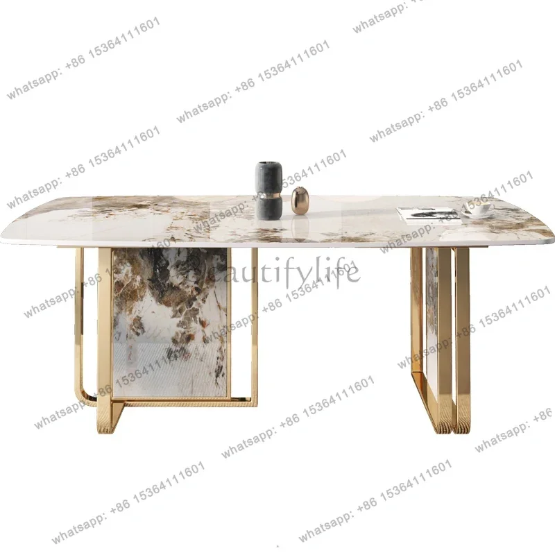 Event Restaurant Dining Tables Party Waterproof Modern Luxury Dining Tables Kitchen Space Saving Table A Manger Furniture Home
Event Restaurant Dining Tables Party Waterproof Modern Luxury Dining Tables Kitchen Space Saving Table A Manger Furniture Home