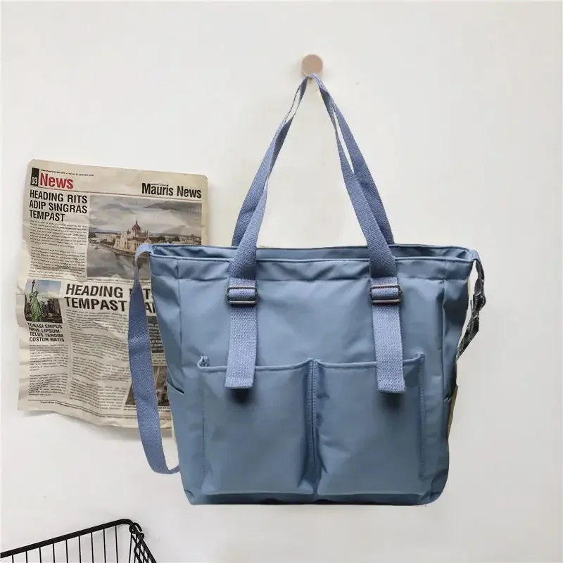 Fashionable Large Capacity Diagonal Canvas Bags, Solid Color College Style Multi Pocket Shoulder Bag, Suitable for Commuting
Fashionable Large Capacity Diagonal Canvas Bags, Solid Color College Style Multi Pocket Shoulder Bag, Suitable for Commuting
