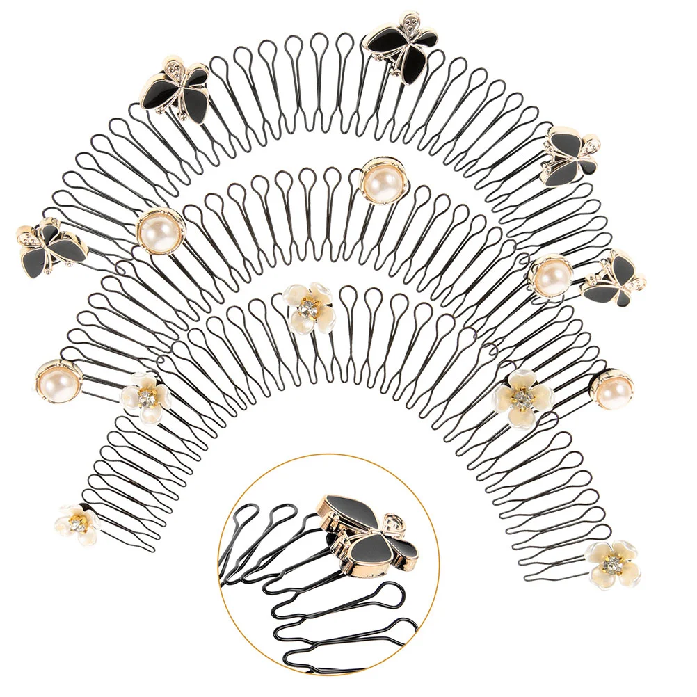 6 Pcs Hair Comb Organizer Women's Miss Pins Accessories Stretchable Invisible Clips Zinc Alloy Finishing Fixer U Shape
6 Pcs Hair Comb Organizer Women's Miss Pins Accessories Stretchable Invisible Clips Zinc Alloy Finishing Fixer U Shape